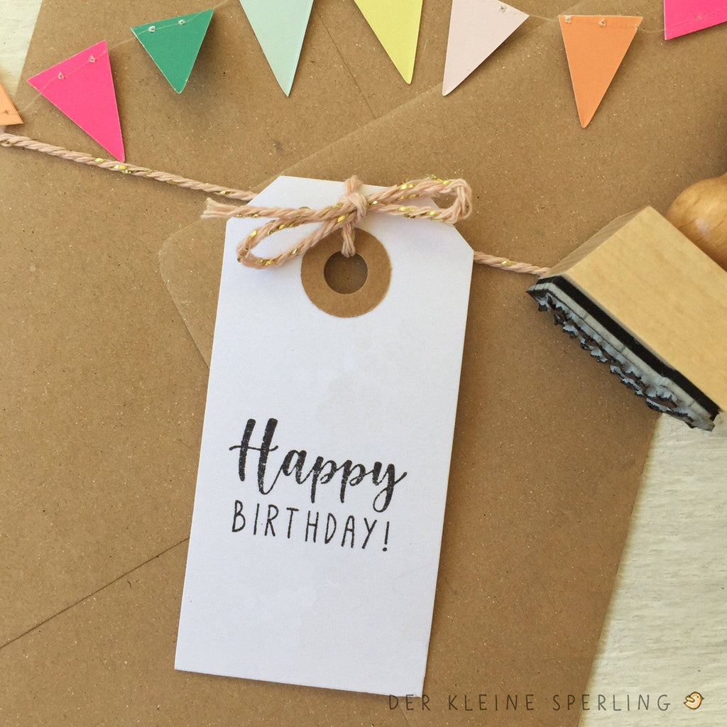 STEMPEL // 'HAPPY BIRTHDAY'