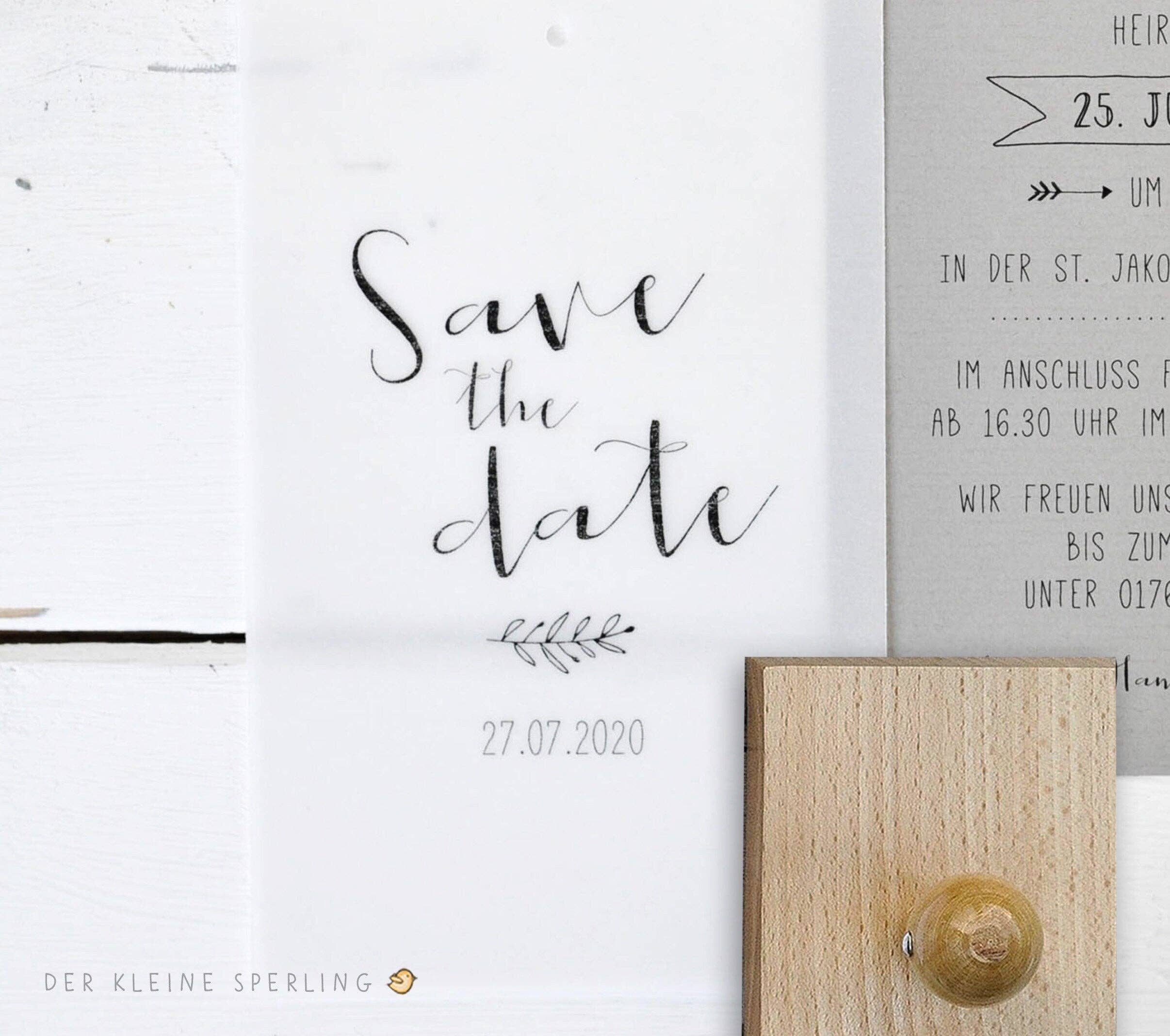 RUBBER STAMP // LEAF TENDRIL