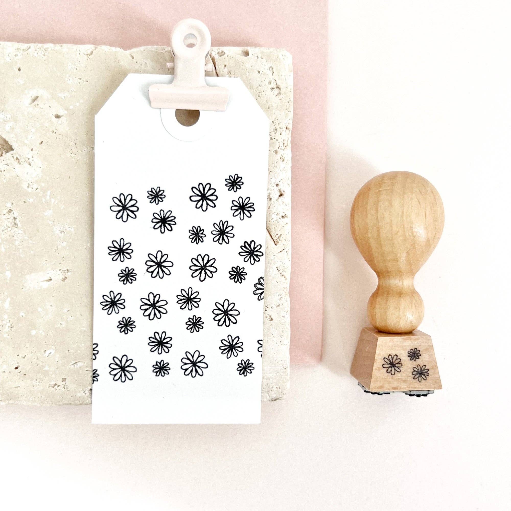 RUBBER STAMP // DAISIES