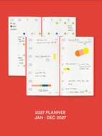 MISHMASH LOG PLANNER // 2027 KALENDER