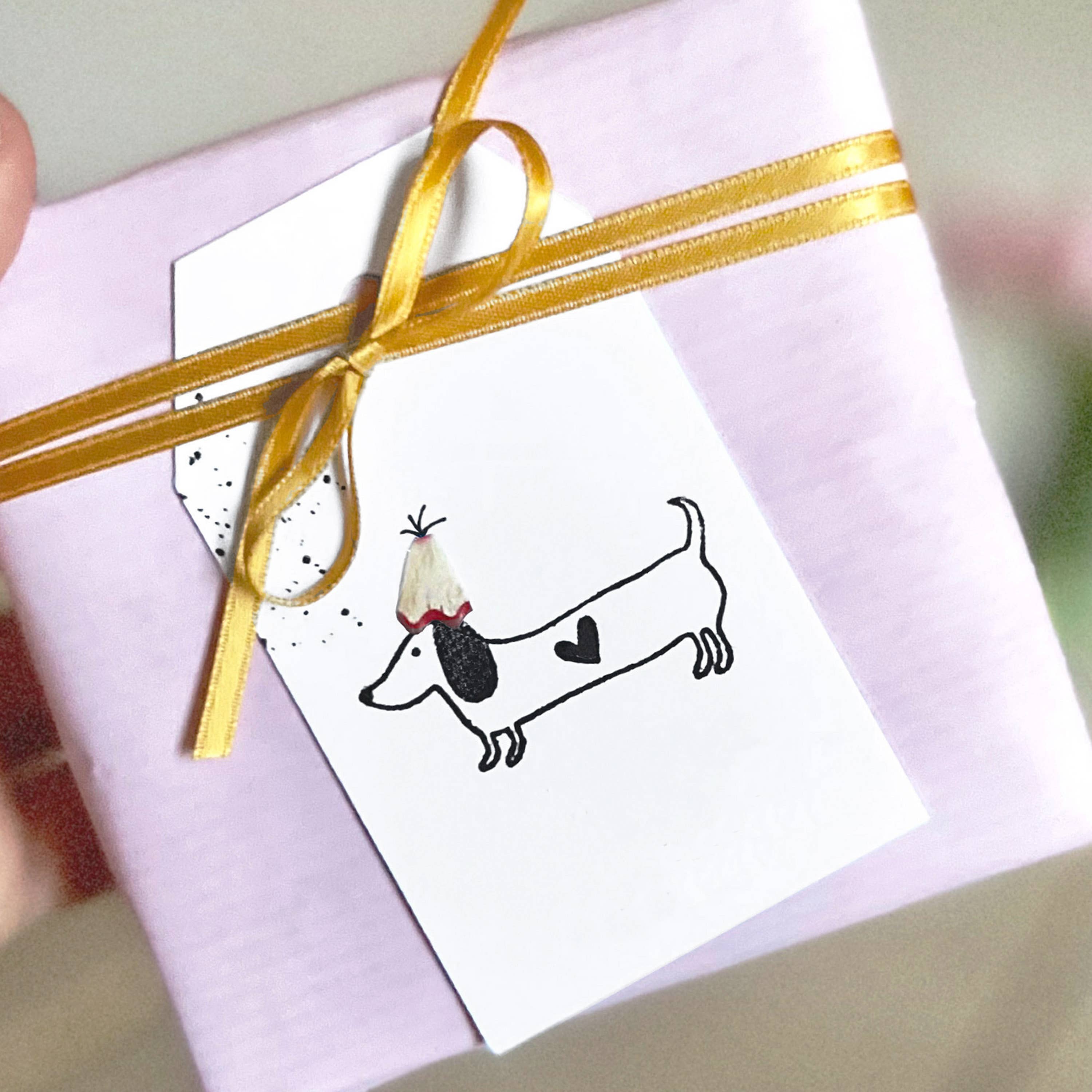 RUBBER STAMP // SMALL DACHSHUND