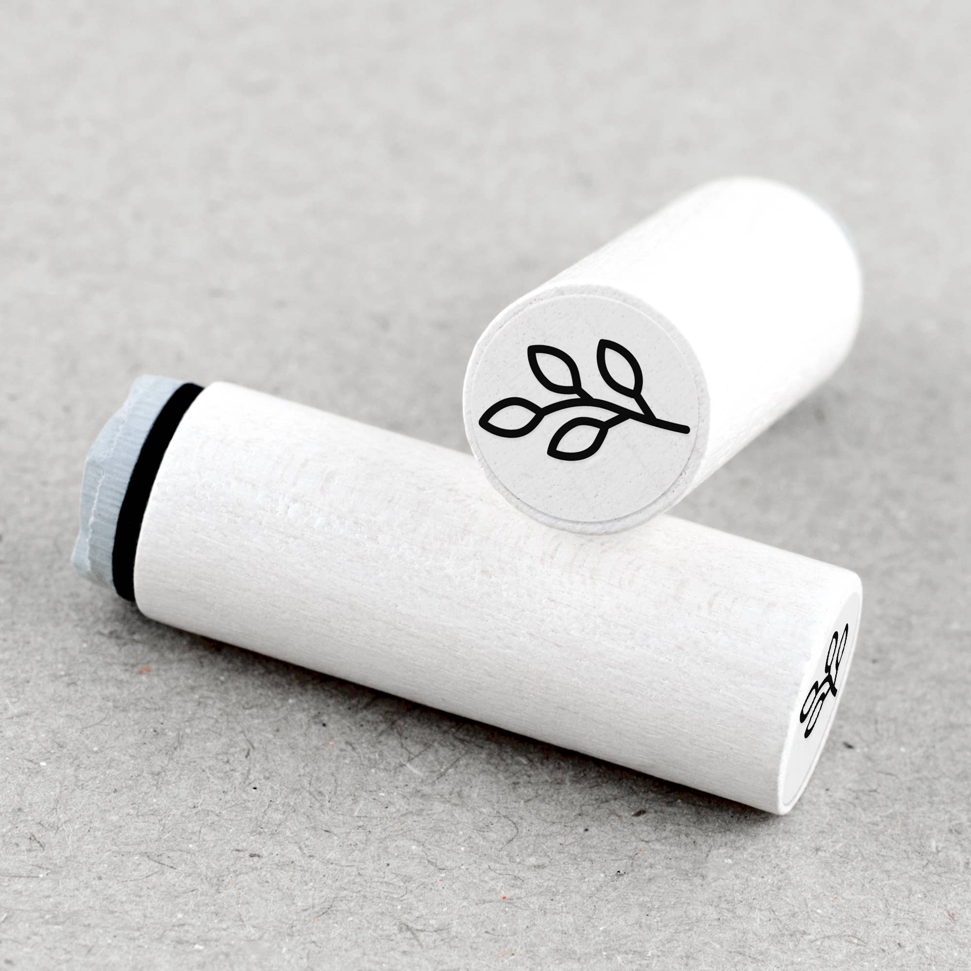 MINI RUBBER STAMP // LEAVES