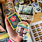 VINYLKLISTERMÆRKE // POPPY STAMP