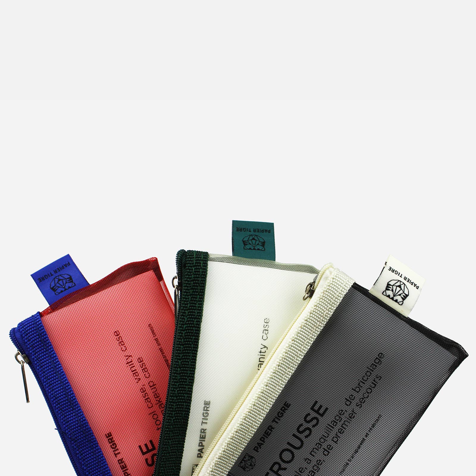 PENALHUS I NYLON // MØRKEGRØN & BEIGE