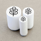 MINI STEMPEL // EGETRÆSBLAD