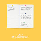 MISHMASH LOG REFILL // NOTEBOOK RULED