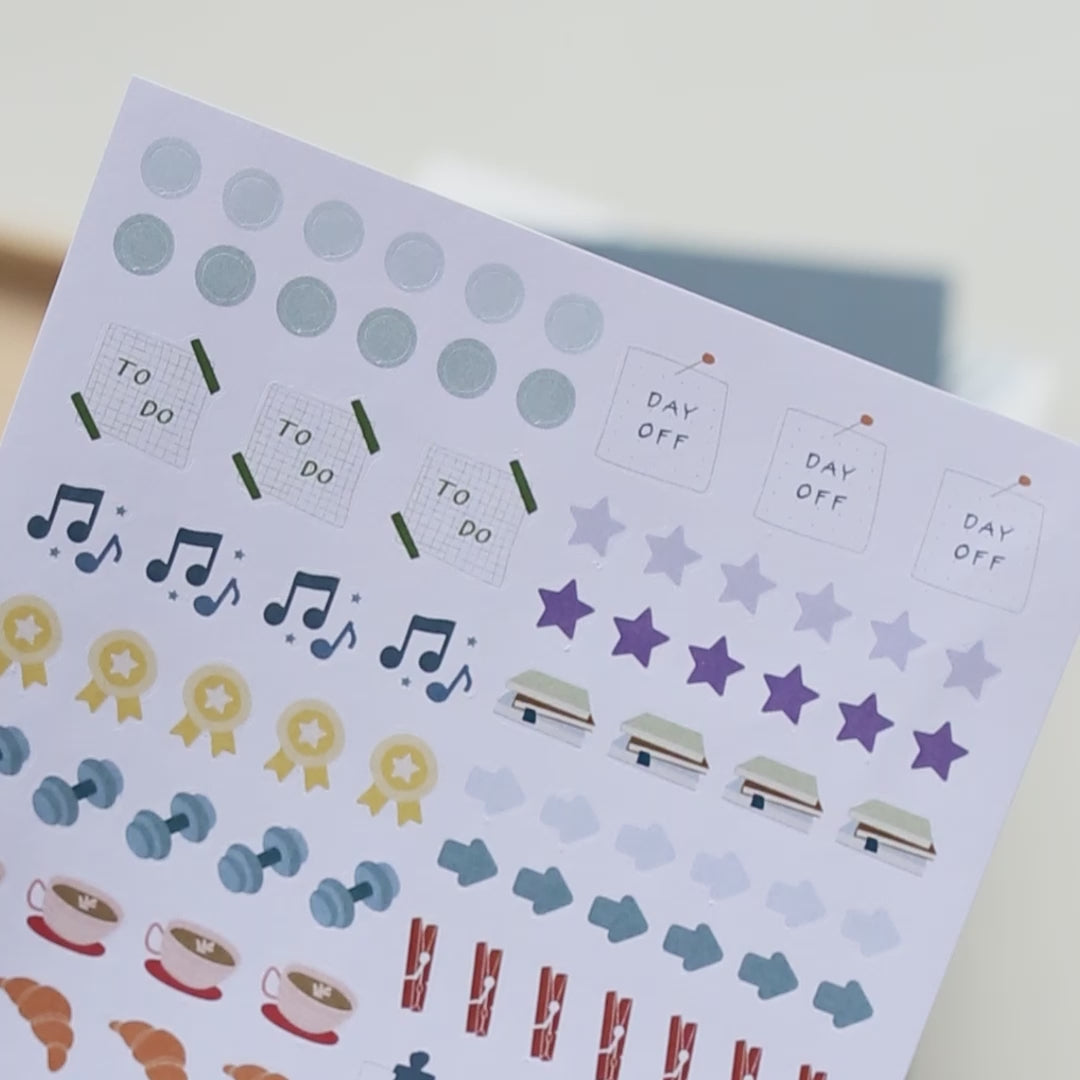 STICKERS // MINI CALENDAR ICONS