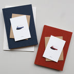 SMALL GREETING CARD // STUDENT (RØD) (DANISH)