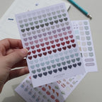 STICKERS // MINI HEARTS