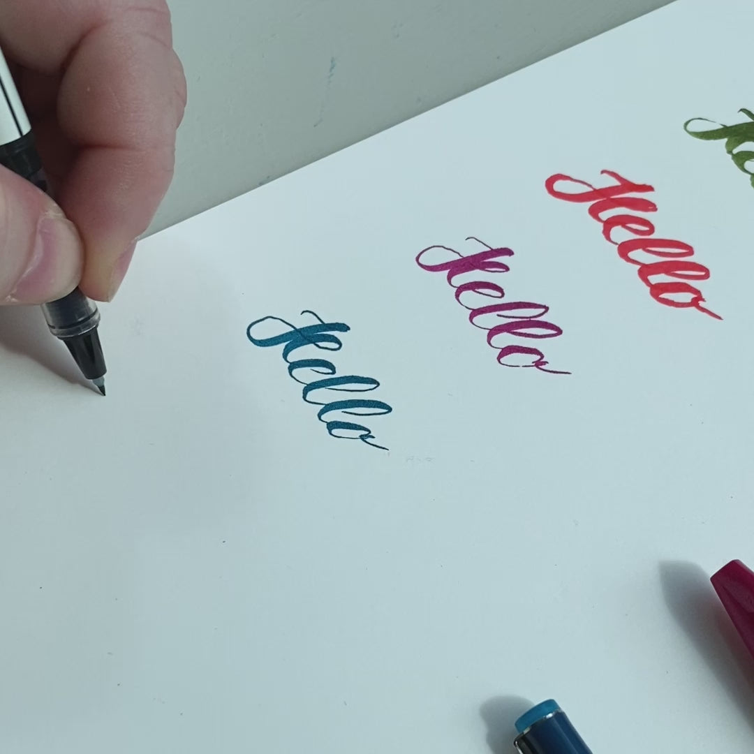 BRUSH PEN FUDE-MAKASE // RED