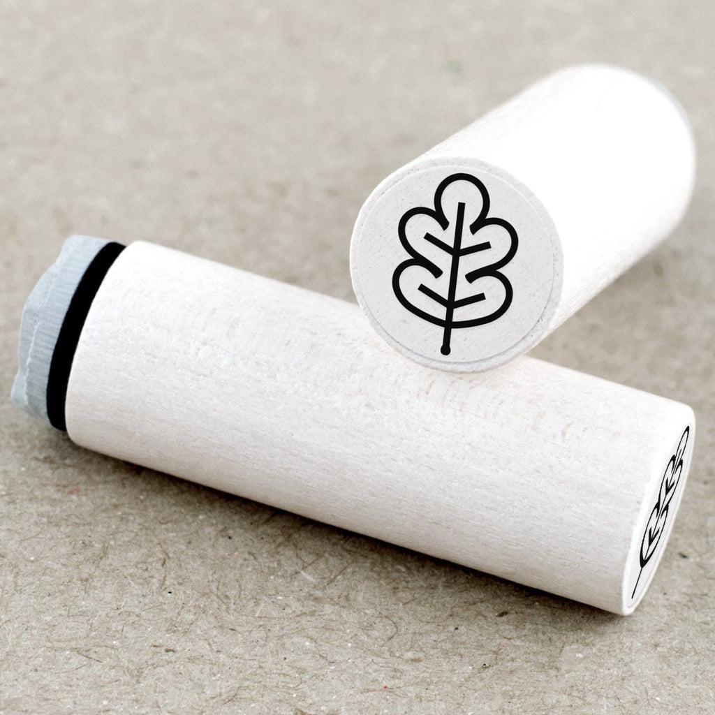 MINI STEMPEL // EGETRÆSBLAD