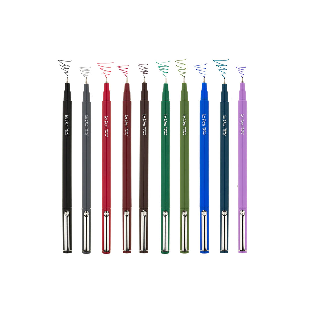 LE PEN SET 10 PCS // DARK