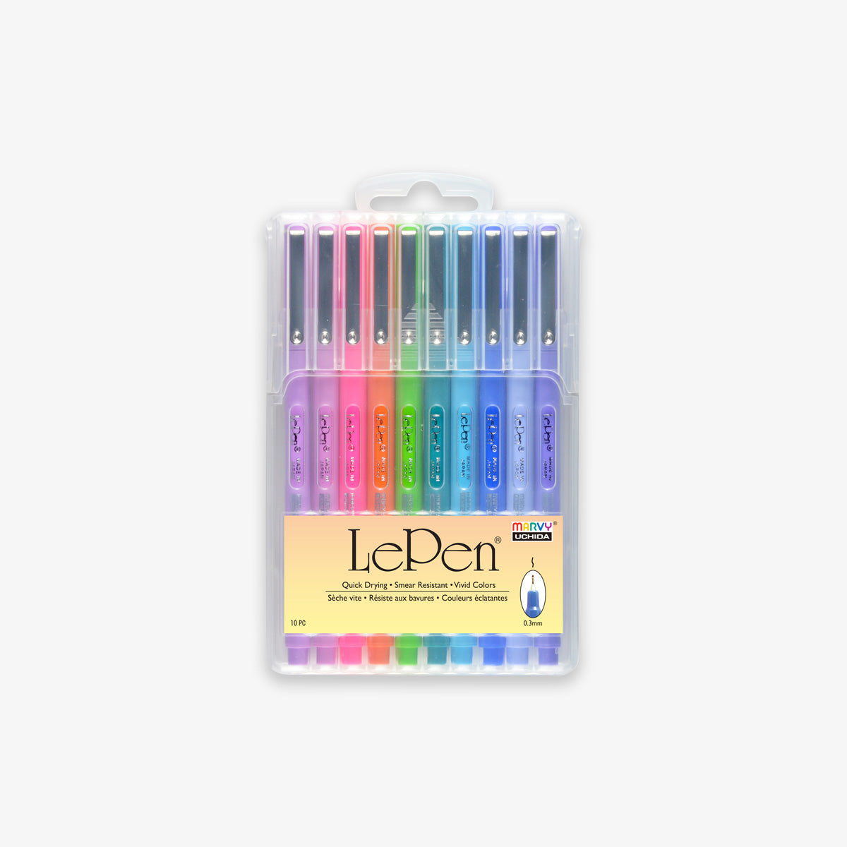 LE PEN SET 10 PCS // BRIGHT