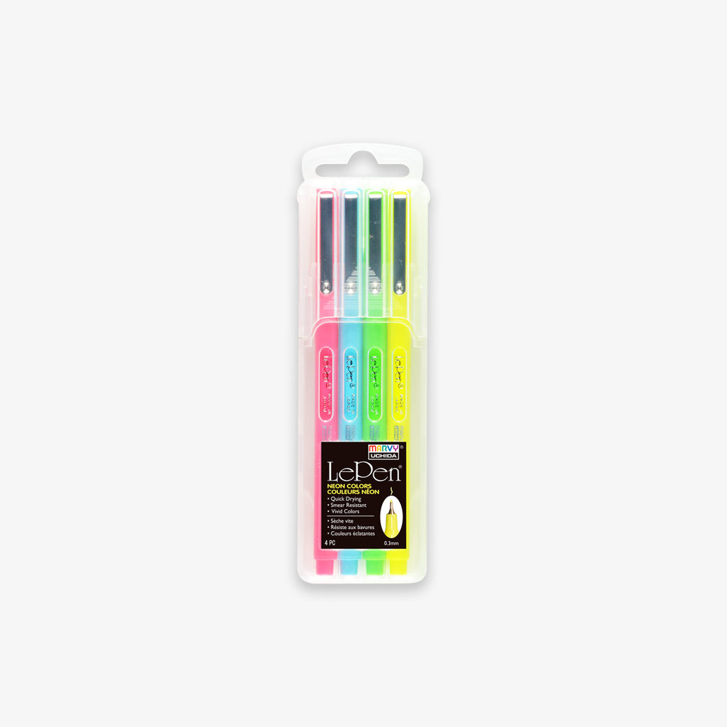 LE PEN SÆT 4 STK // NEON