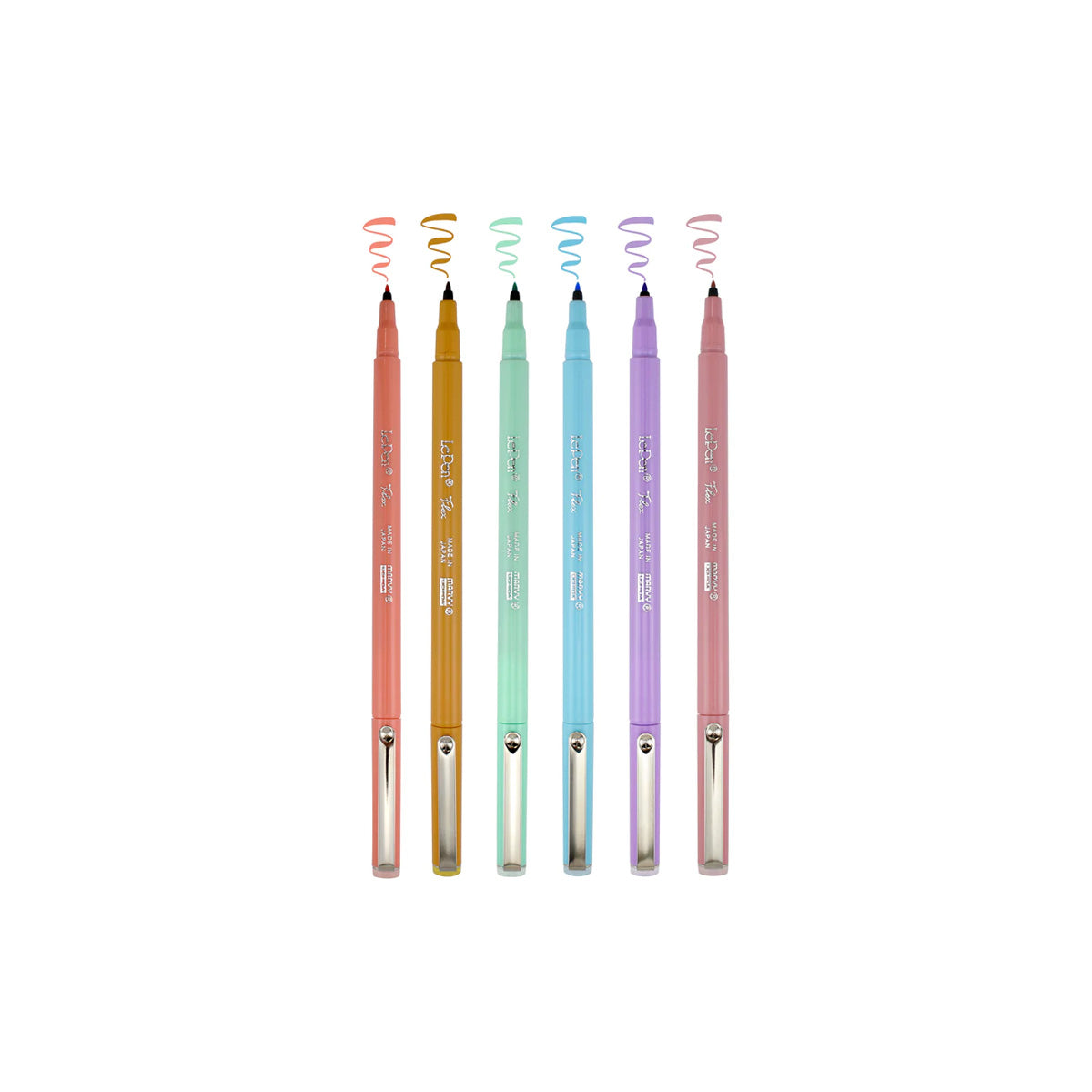 LE PEN FLEX SET 6 PCS // PASTEL