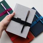 NOTEBOOK PEN STRAP A5 // BLACK