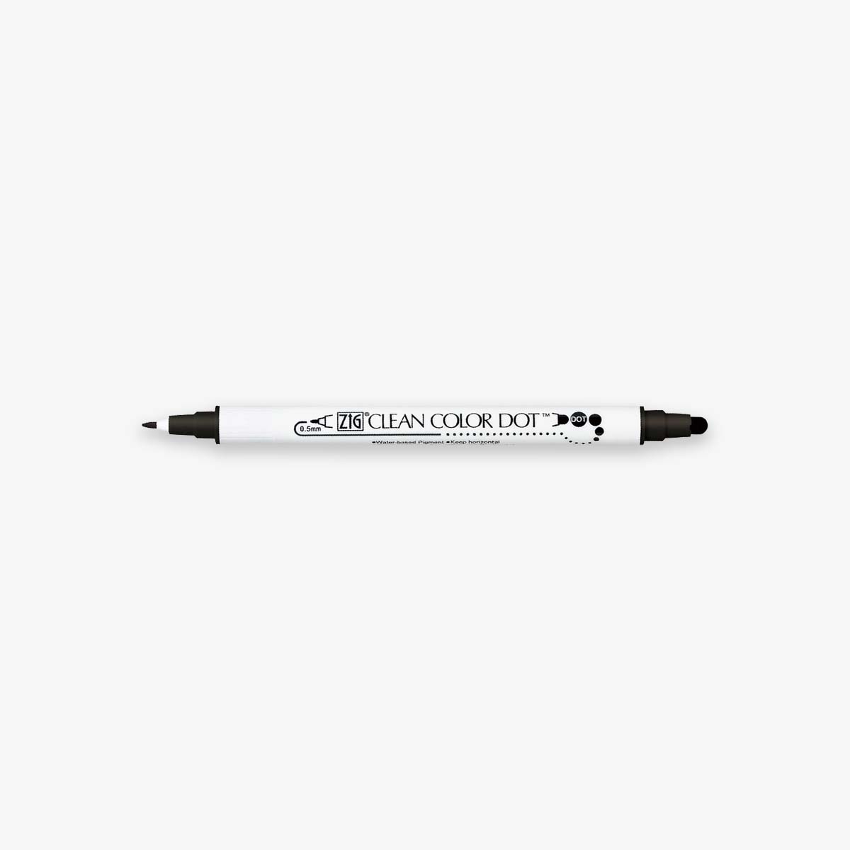 ZIG CLEAN COLOR DOT PEN // BLACK