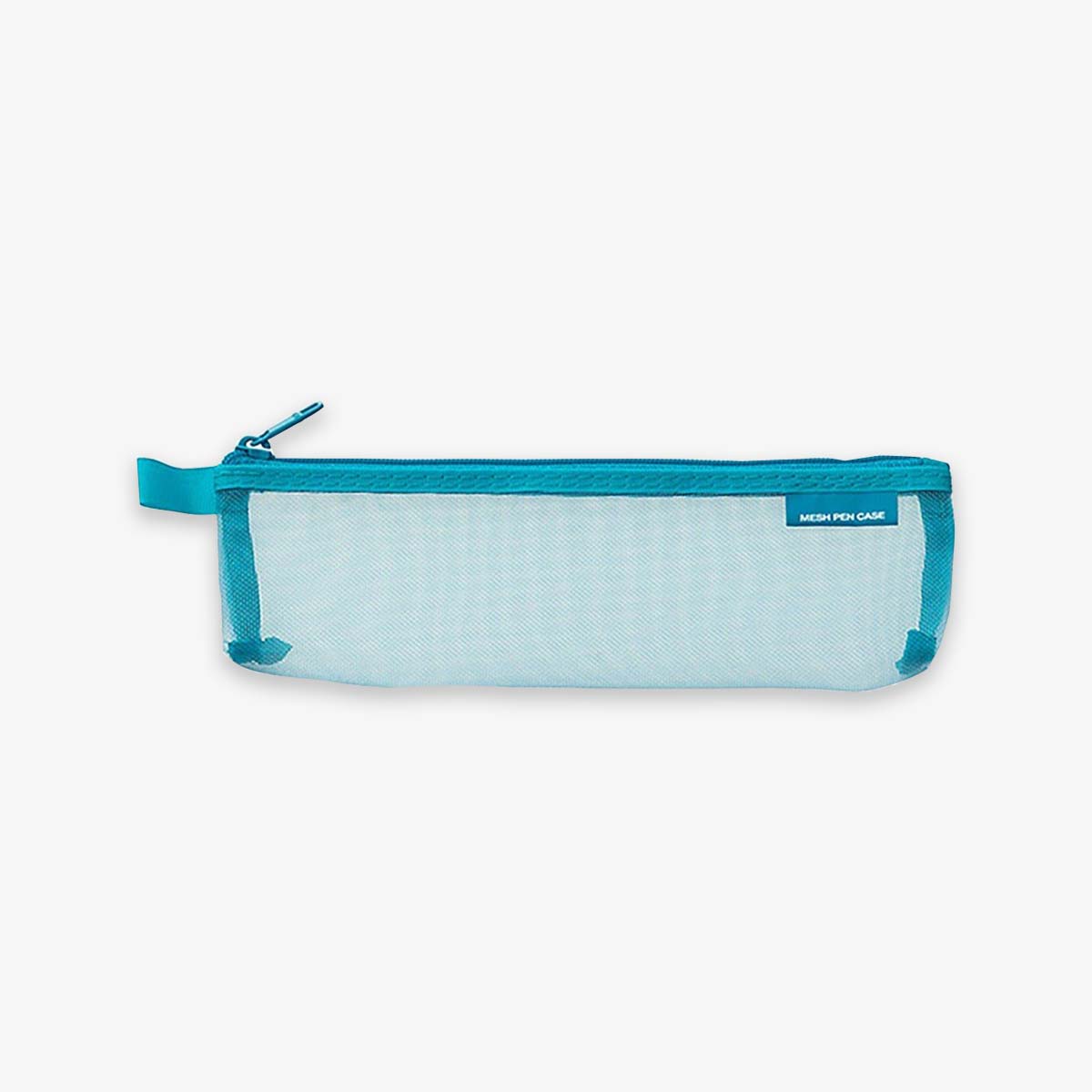 MESH MINI PEN POUCH // BLUE