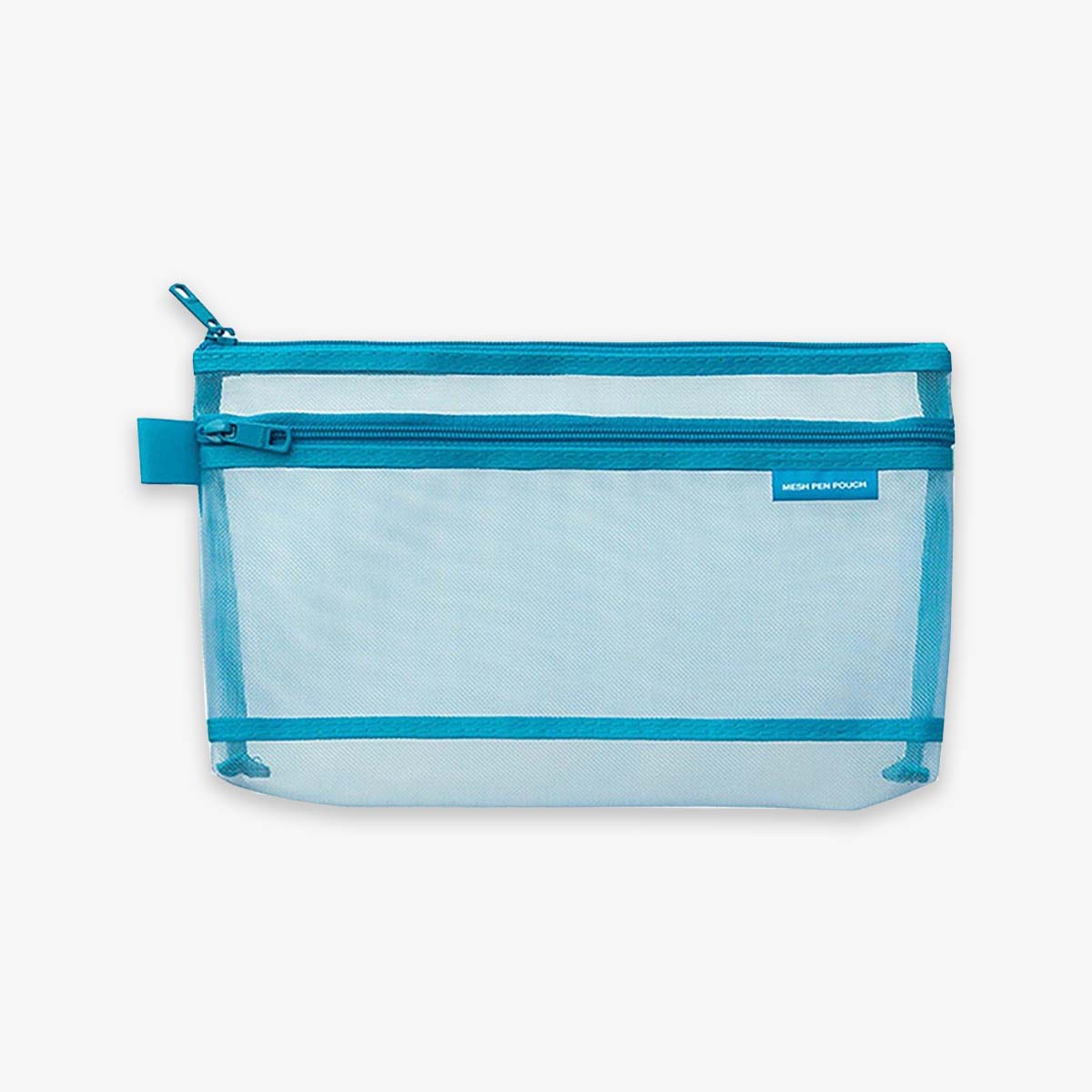 MESH PEN POUCH // BLUE