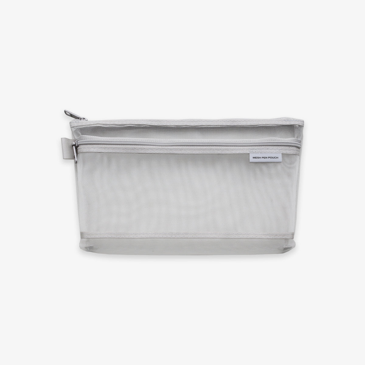 MESH PEN POUCH // GREY