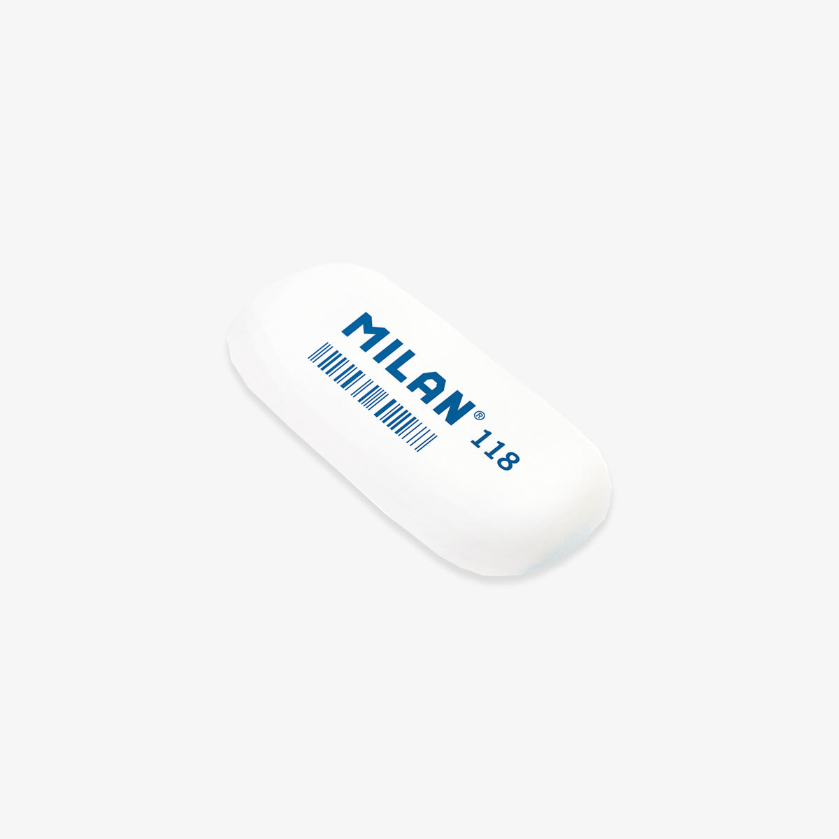 OVAL RUBBER ERASER 118 // WHITE