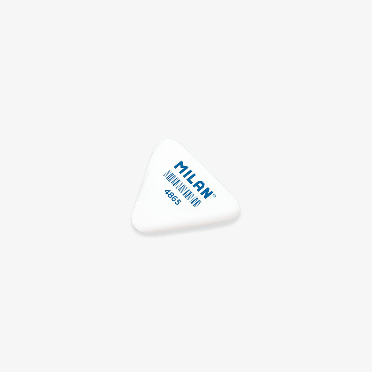 TRIANGULAR RUBBER ERASER 4865 // WHITE