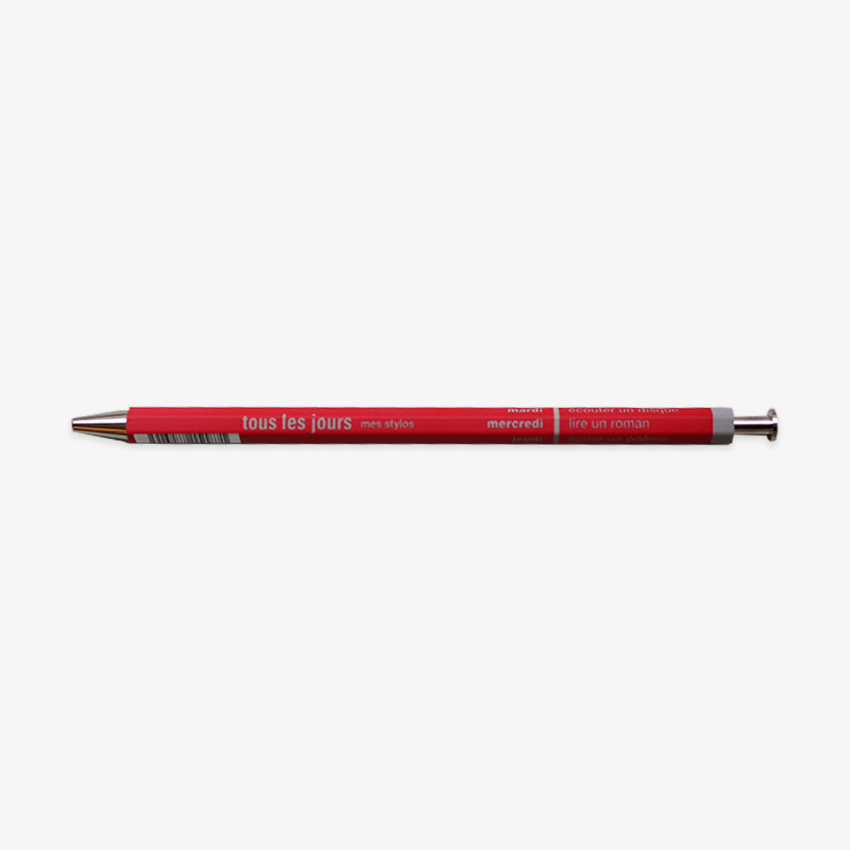 DAYS BALLPOINT PEN 0.5mm // RED