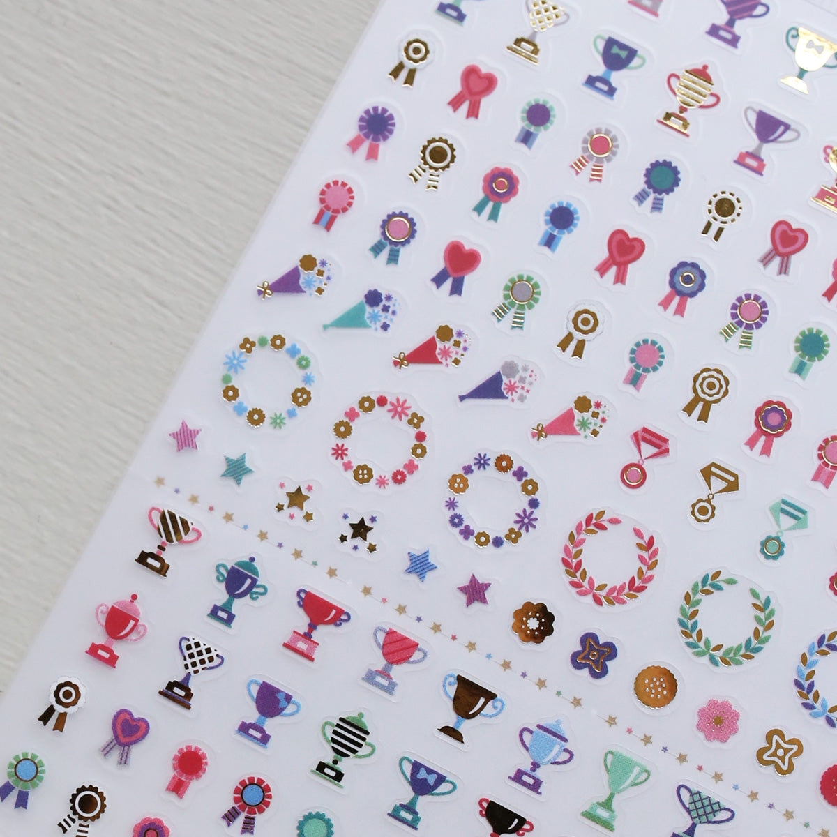 DIARY STICKERS // AWARD