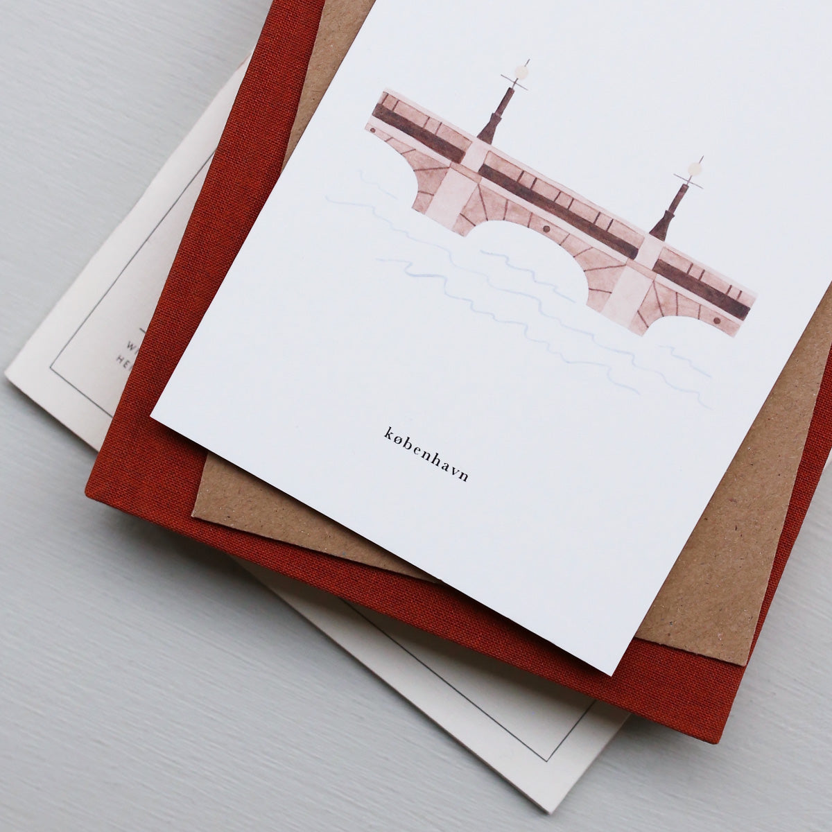 GREETING CARD // DRONNING LOUISES BRO (DANISH)