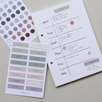 RECTANGLES STICKERS // GET ORGANIZED