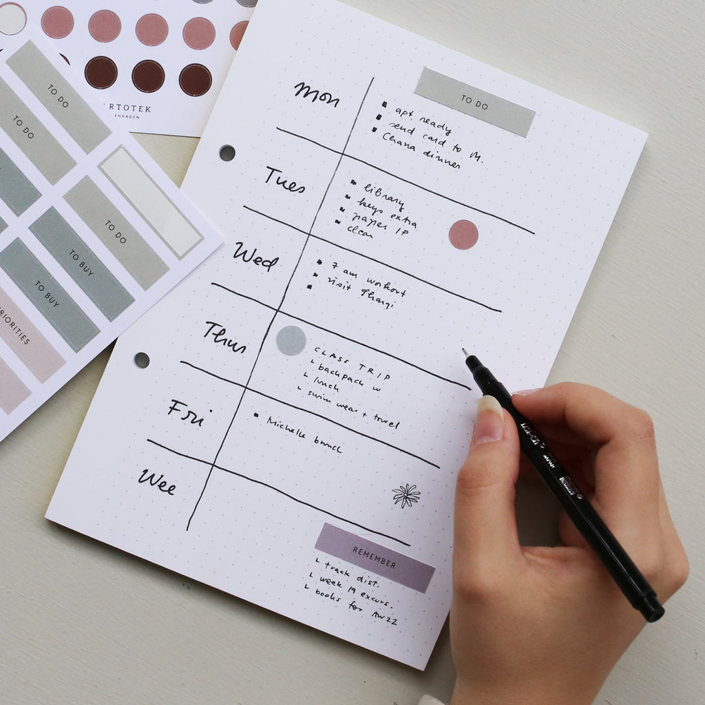 MINI DOT STICKERS // EARTH