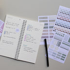 WIRE-O WEEKLY PLANNER NOTEBOOK