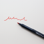 FIBRALO BRUSH MARKER PEN // SCARLET