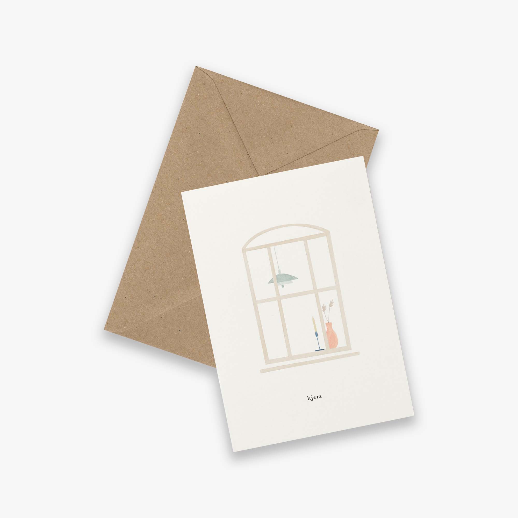 GREETING CARD // HJEM (DANISH)