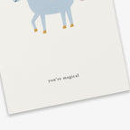 GREETING CARD // UNICORN
