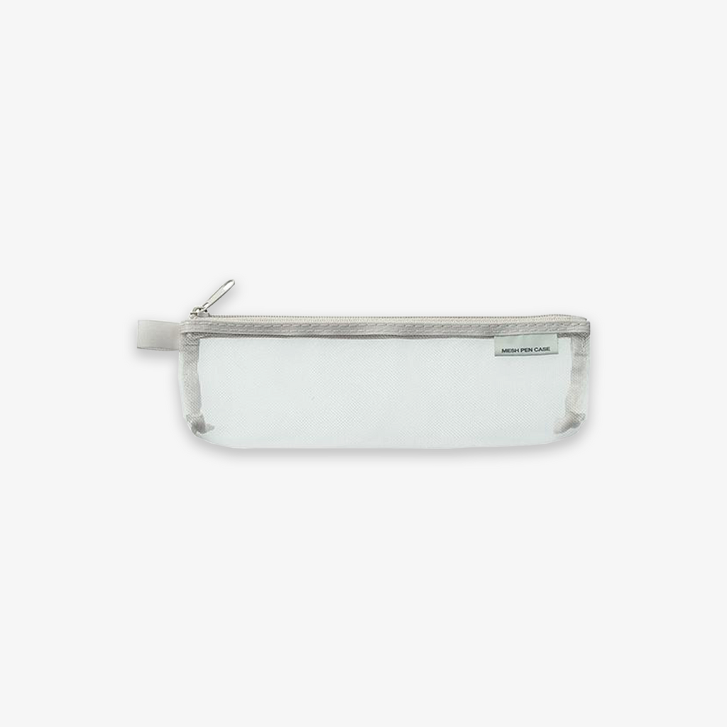 MESH MINI PEN POUCH // GREY