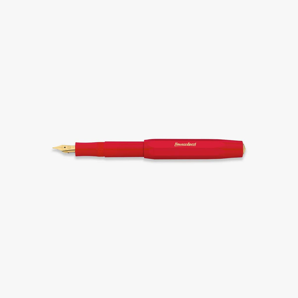 KAWECO CLASSIC SPORT FOUNTAIN PEN // RED (M)
