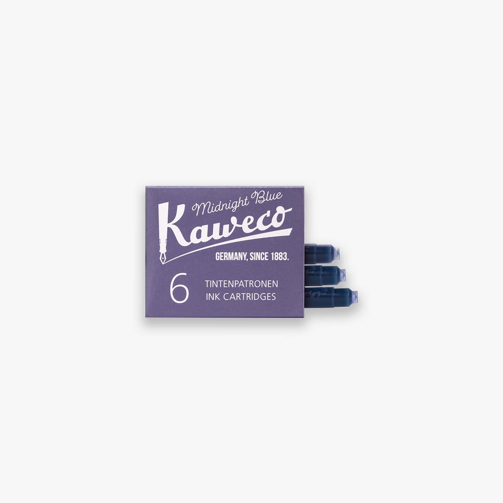 KAWECO INK CARTRIDGES 6-PACK // MIDNIGHT BLUE