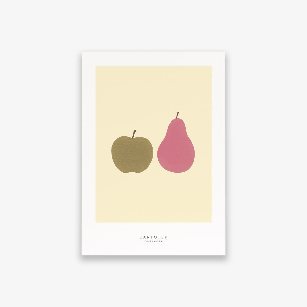 KORT A5 // APPLE AND PEAR