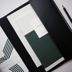 LÆDERMAPPE PORTFOLIO // SORT