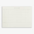 MONTHLY PLANNER NOTEPAD // A4