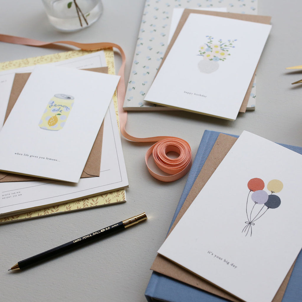 GREETING CARD // BIRTHDAY FLOWERS