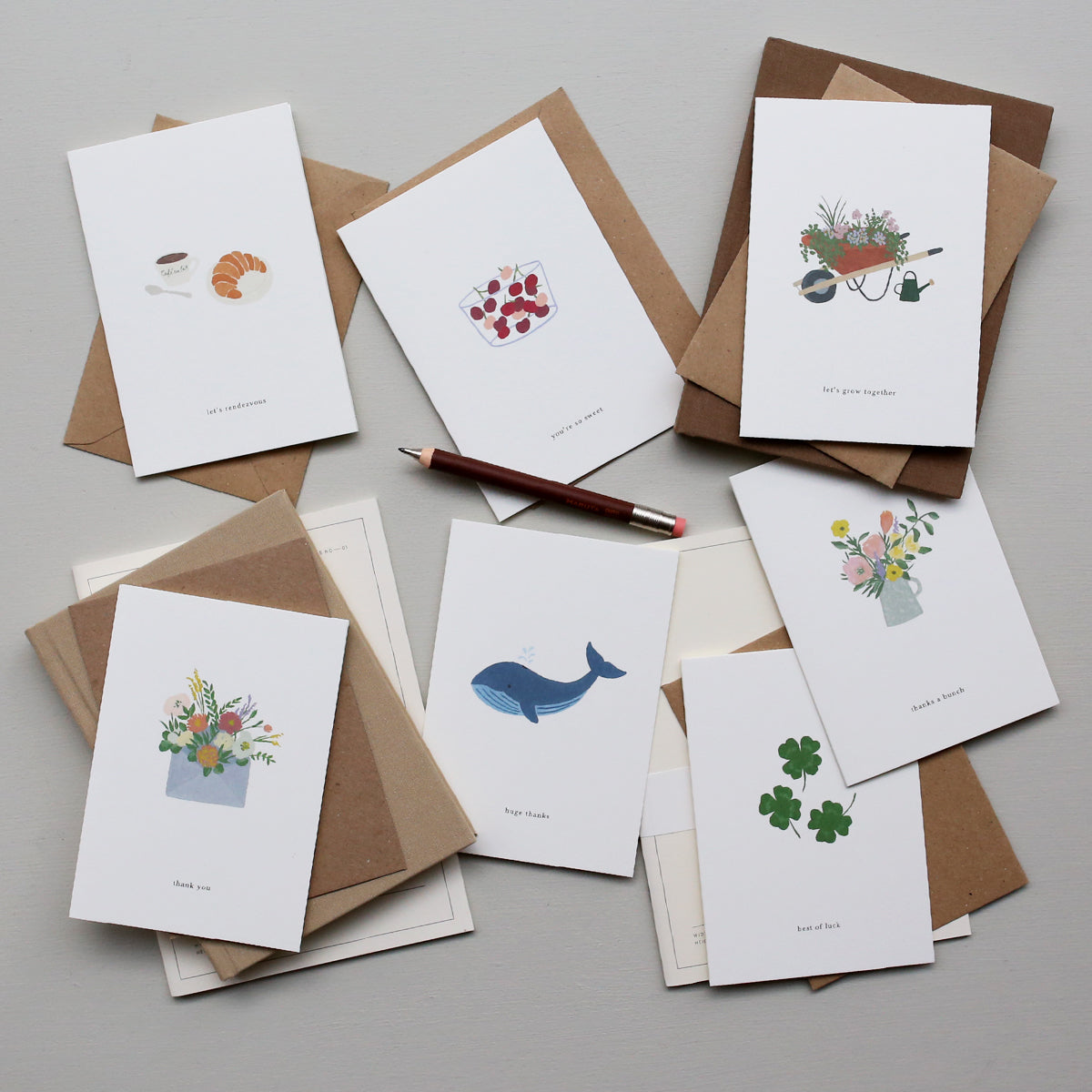 GREETING CARD // WHEELBARROW
