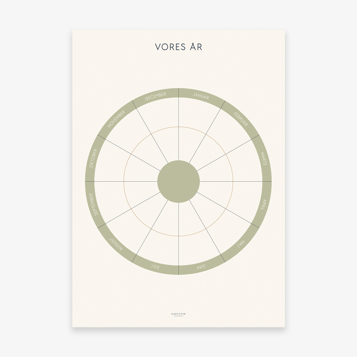 PLAKAT // VORES ÅR (DANISH)