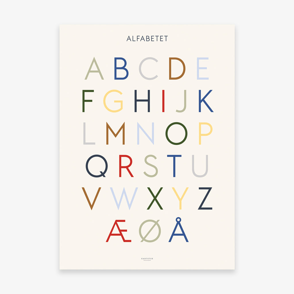 PLAKAT // ALFABETET