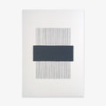 A3 PLAKAT LINES // MARINEBLÅ