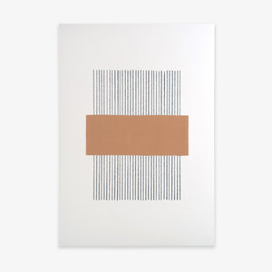 PRINT A3 LINES // OCHRE