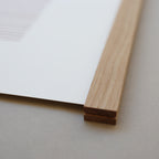 A3 PLAKAT LINES // MARINEBLÅ