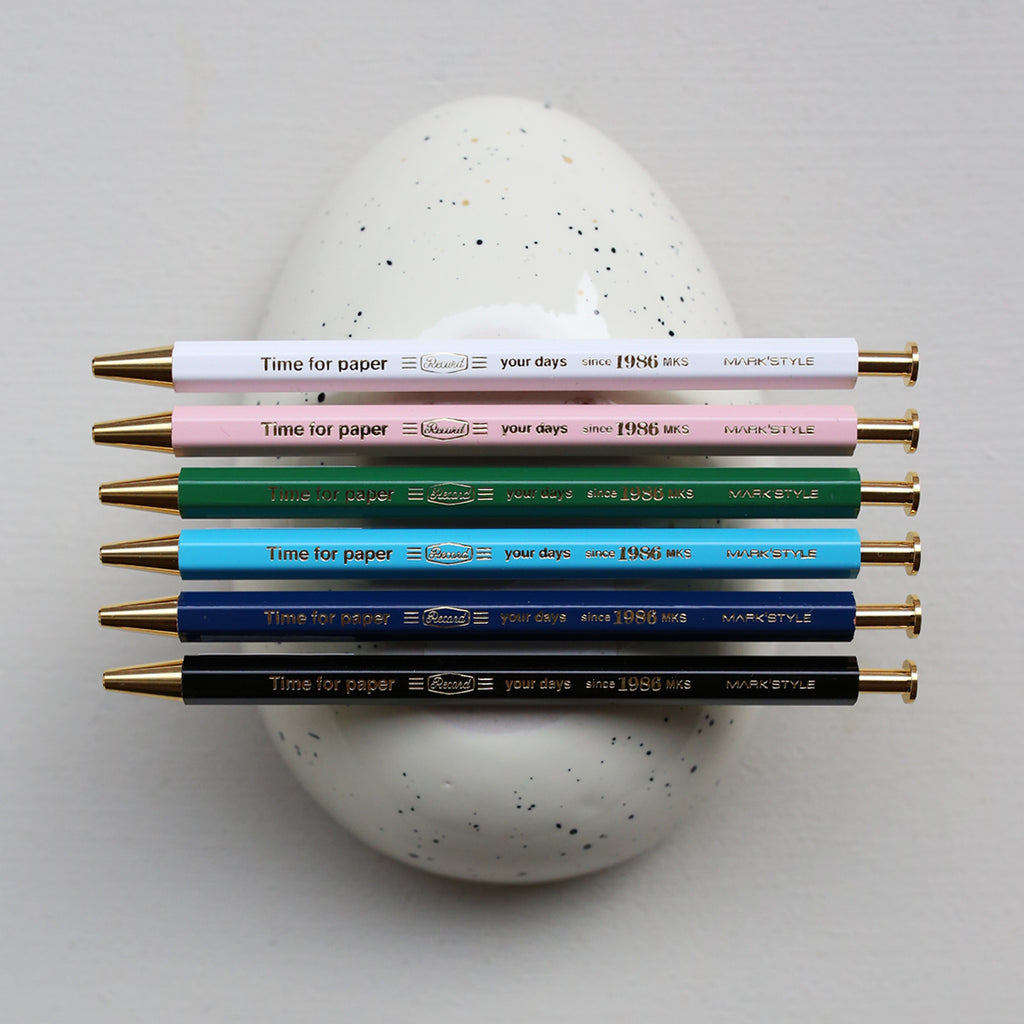 TIME FOR PAPER PENCIL BALL GEL PEN 0.5mm // GREEN