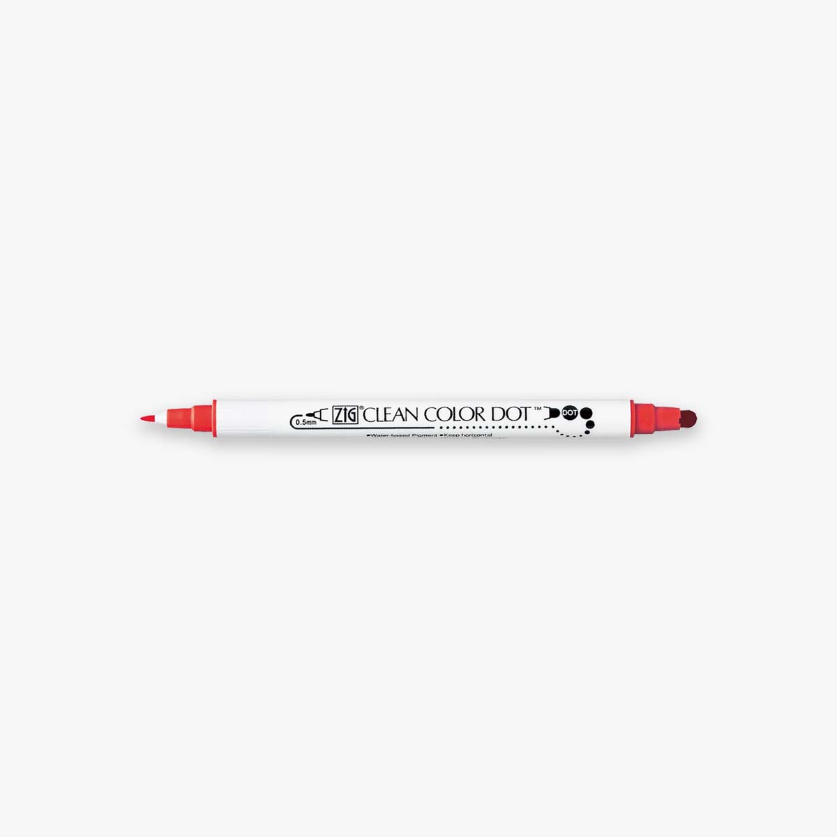 ZIG CLEAN COLOR DOT PEN // RED